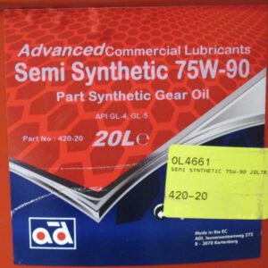 Gear Box Oil Semi Synthetic 75W90 20L
