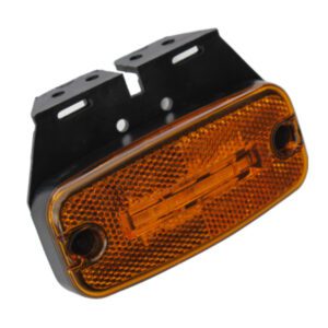 Marker Lamp Amber With Bracket 1.2w – 24v, 0.5m Wire