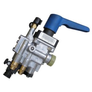 Colas raise / lower valve, ports: 2 x 8mm, 1 x 12mm, c/w return to ride height
