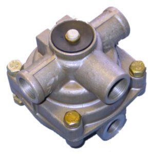 Relay valve, port 1 M22x1.5, port 2 M22x1.5, port 4 M16x1.5