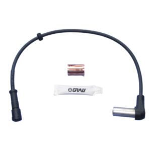 Wheel sensor unit, angled, 0.5m