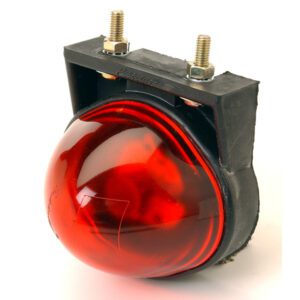 Red Lamp Single Pole