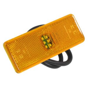 Amber LED Lamp, Model 594, 0.5m Fly Lead