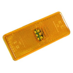 Amber LED Lamp, Model 594, Cable Entry