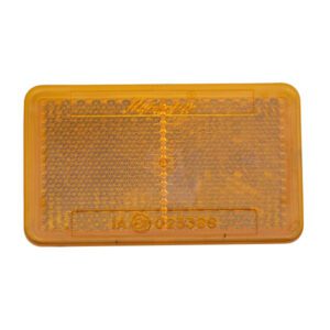 Reflector Amber 76 x 44mm