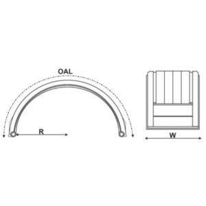 Mudwing Adjustable Thermoplastic IT420S-ADJ
