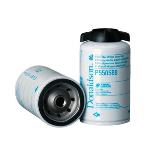 Fuel Filter, Water Separator Spin On Twist & Drain - P550588