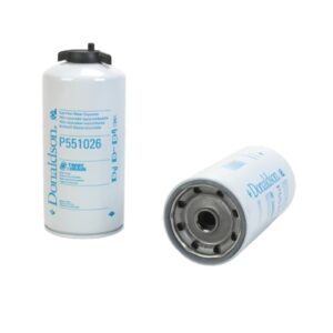 Fuel Filter Water Separator Spin On, Twist & Drain P551026