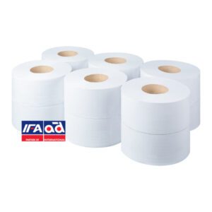White Mini Jumbo 90mm x 150m