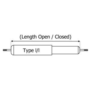 Shock Absorbers – Open 684.5mm Closed 402.5mm