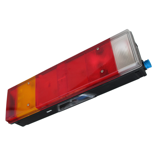 Model LC7 Rear Lamp LH With No. Plate Lamp, Side Marker, Side AMP 1.5 7 Pin Connector