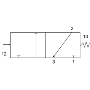 3/2 Pilot/Spring Valve 03060102