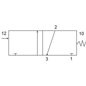 3/2 Pilot/Spring Valve SPGB/26272