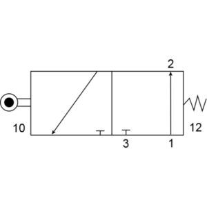 3/2 Roller Lever Valve (Adjustable) SPGB/31773