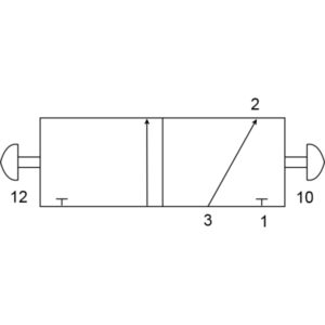 3/2 Push Pull Valve or Pilot Return 03062702