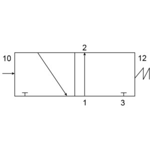 3/2 Pilot Spring Valve V61B3D7A-X5090