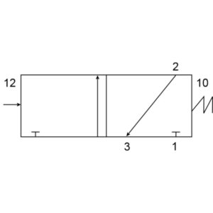 3/2 Pilot Spring Valve SPGB/35003