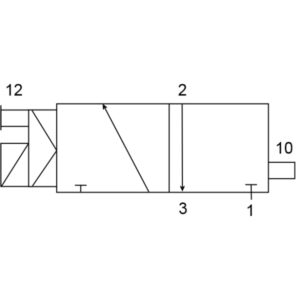 3/2 Solenoid Air V60A413A-A2000