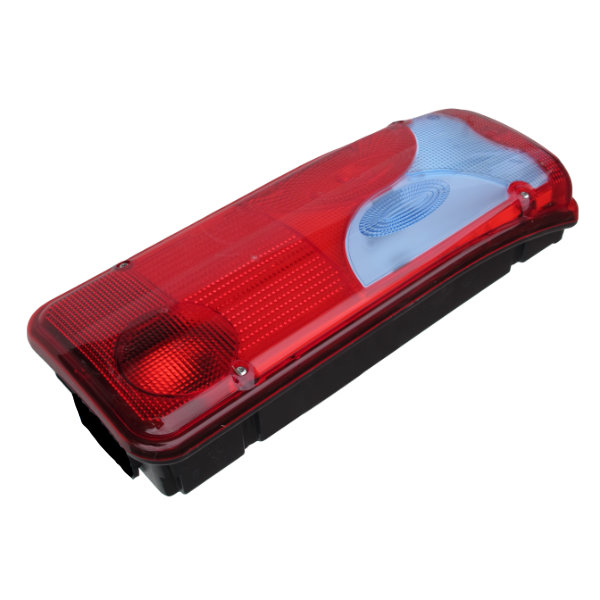 Model LC8 Rear Lamp Blue Lens RH, Rear AMP 1.5 Connector