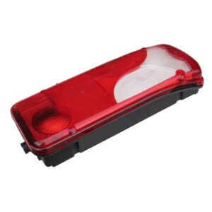 Model LC8 Rear Lamp White Lens RH, With Reflector, Side AMP 1.5 Connector