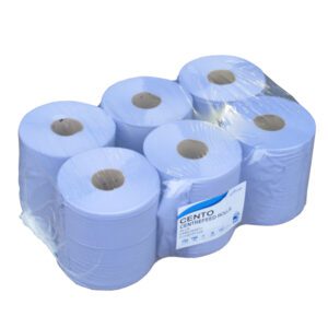 Embossed Blue Centrefeed 175mm x 104m