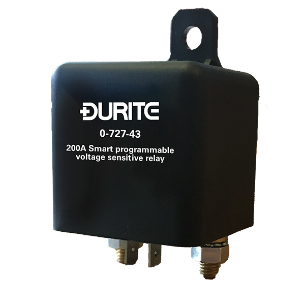 12V Smart Programmable Voltage Sensitive Relay 200A Pack Qty 1
