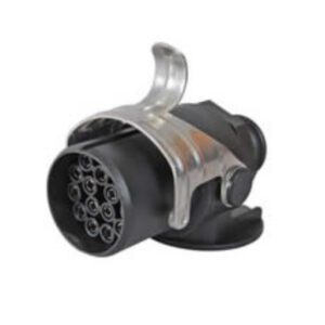 15 Pin Plastic Caravan Socket – 24V Pack Qty 1