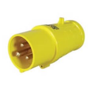 16A 110V Yellow Trailing Plug Pack Qty 1