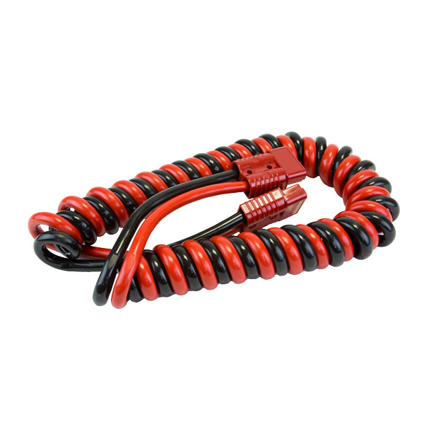 2 Core Twisted Pair Retractable Cable, 175A With High Current Connectors - 3M Pack Qty 1