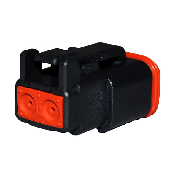 2 Way Female Deutsch DT Series Connector Pack Qty 1