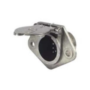 24V 10 Pin Aluminium Trailer Clang Plug Pack Qty 1