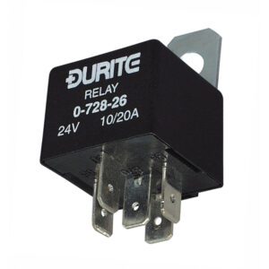 24V Mini Change Over Relay with Diode – 10/20A Pack Qty 1