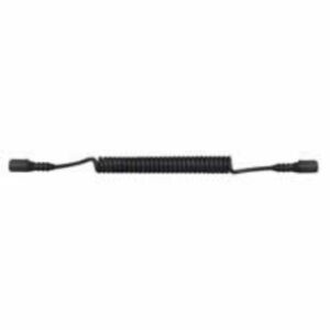 3 Core Retractable Rubber Sheath Cable with 2 Sockets – 3 Metre Pack Qty 1