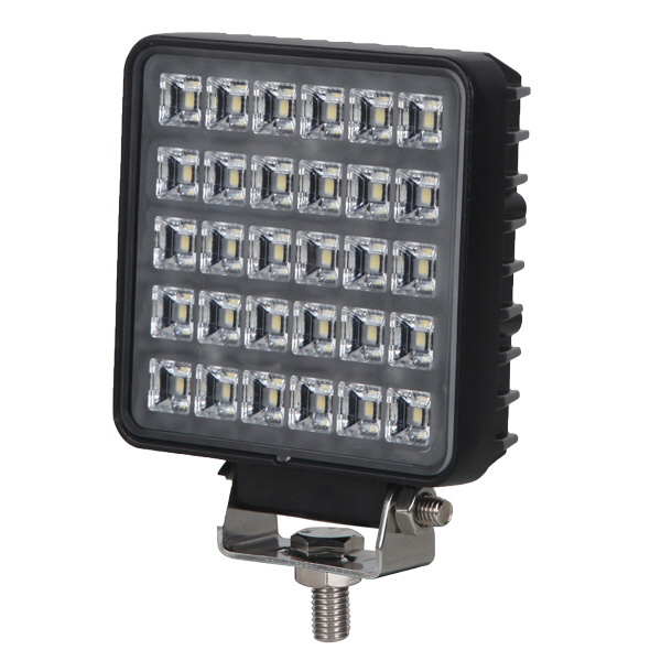 30 x 1W Hive Lens LED Square Work Lamp - 12/24V Pack Qty 1