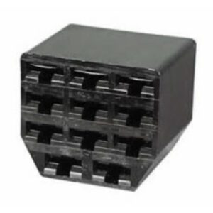 6.30mm Multiple Connector Female Receptacle Housing – 11 Way Pack Qty 5