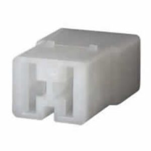 6.30mm Multiple Connector Female Receptacle Housing – 2 Way Horizontal Pack Qty 5