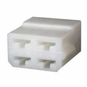 6.30mm Multiple Connector Female Receptacle Housing – 4 Way Pack Qty 5