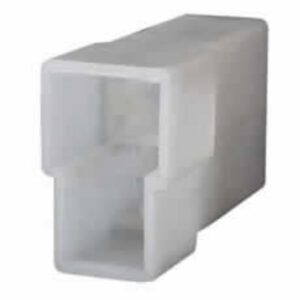 6.30mm Multiple Connector Male Blade Housing – 2 Way Vertical Pack Qty 5