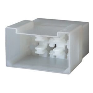6.30mm Multiple Connector Male Blade Housing – 6 Way Pack Qty 5