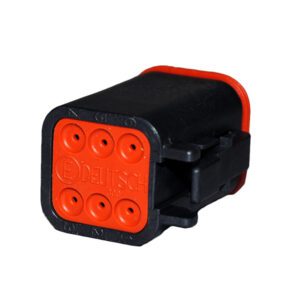 6 Way Female Deutsch DT Series Connector Pack Qty 1