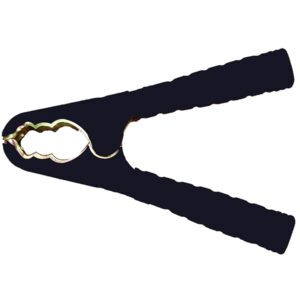 Black Crocodile Clips – 100A Pack Qty 1