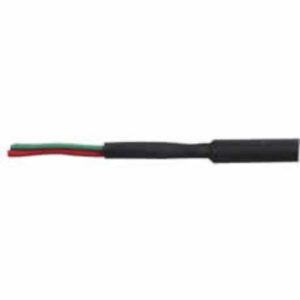 Black Heatshrink Polyolefin Adhesive-Lined Tubing – 3.0mm x 1.2M Pack Qty 1