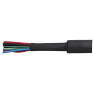 Black Heatshrink Polyolefin Tubing – 2.4mm Pack Qty 5
