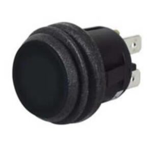 Black Momentary On Push Switch Pack Qty 1