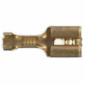 Blade Terminal with Locking Tag – 6.30mm for 0.65-1.00mm(2) cable Pack Qty 1000