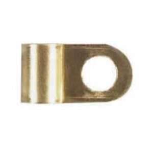 Brass Heavy Duty Ring Terminal – 9.50mm Hole for 7.90mm diameter Conductor Pack Qty 25