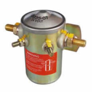 Bulkhead Make and Break Solenoid – 100A Continuous at 24V Pack Qty 1