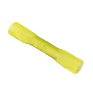 Yellow Heat-Shrink Butt Connector Pack Qty 25