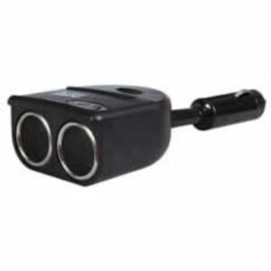 Cigarette Lighter 2 Way Adaptor Socket – 12V Pack Qty 1