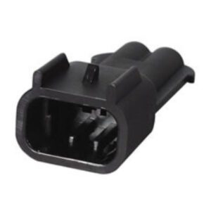 Delphi Type 2.80mm Male Blade Housing – 2 Way Pack Qty 1